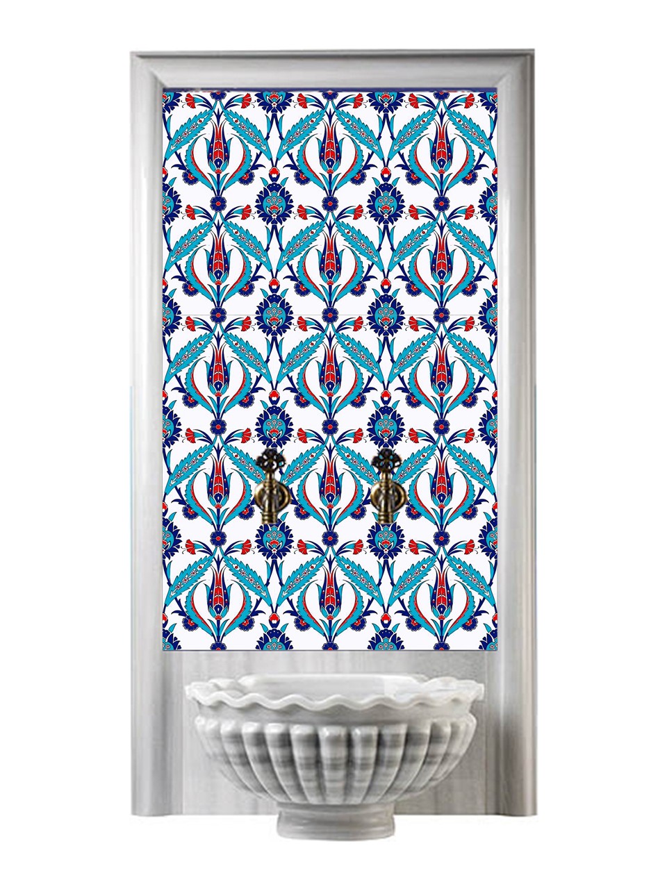 60X100 Kurna Başı Çini Karolar-12